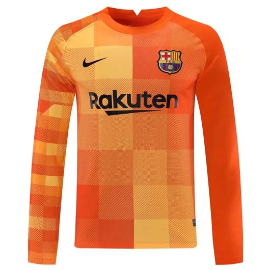 Tailandia Camiseta Barcelona Portero ML 2021 2022 Rojo